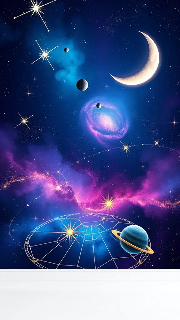 cosmic themed home decor ideas