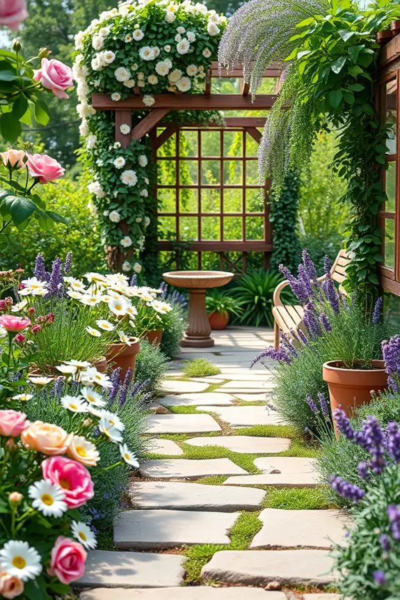 cottage garden enchantment blooms