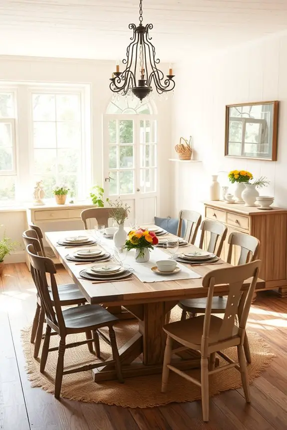 cottage style lighting elegance