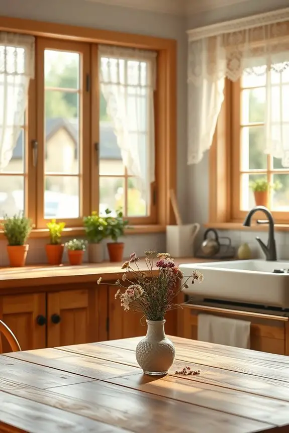 cottage style window treatments