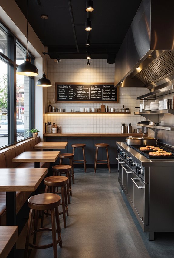 counter seating for griddleview