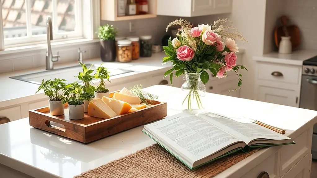 countertop decoration for kitchens