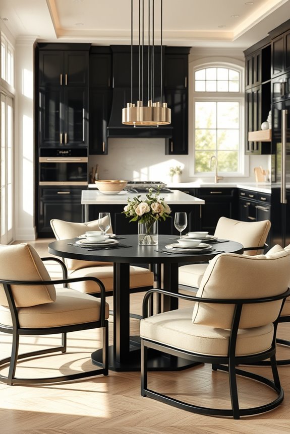 cozy armchairs with accents
