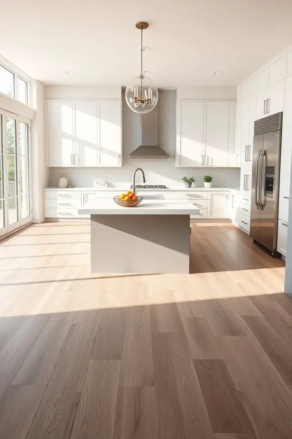 cozy atmosphere with gray wood