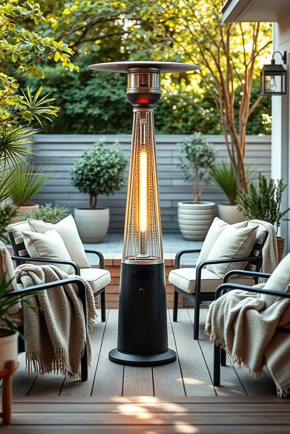 cozy backyard heating solutions