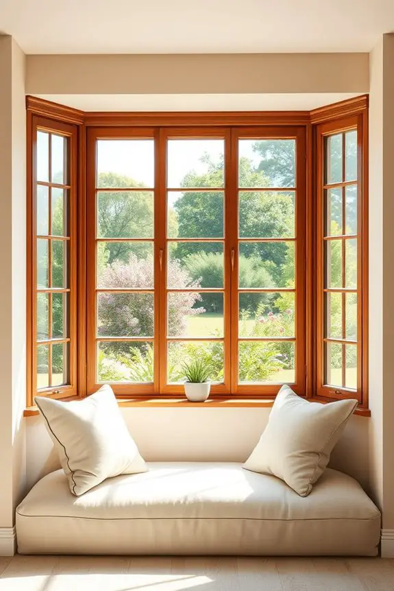 cozy balcony bay windows