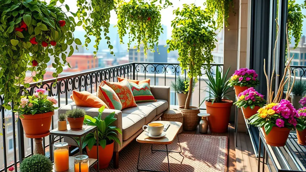 cozy balcony decoration ideas
