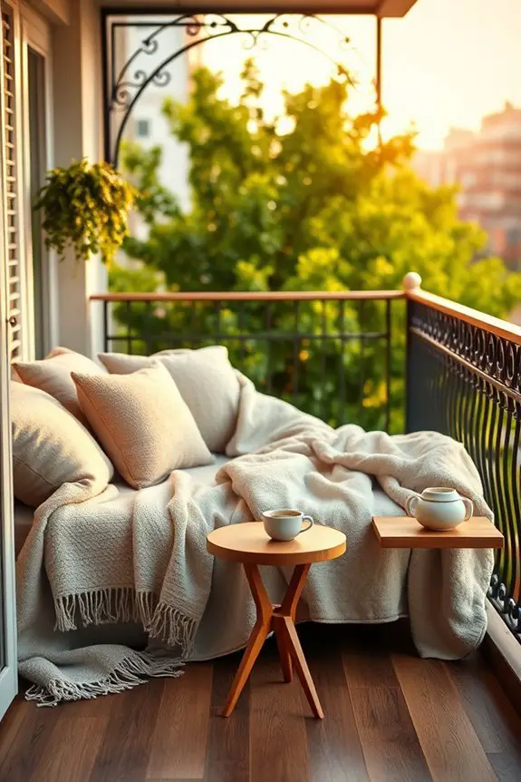 cozy balcony retreat essentials
