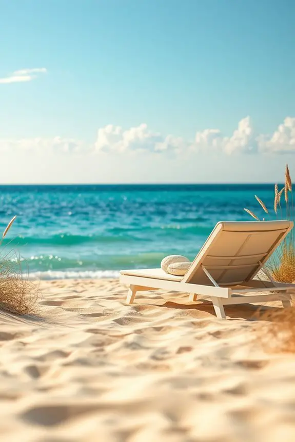 cozy beach lounge experience