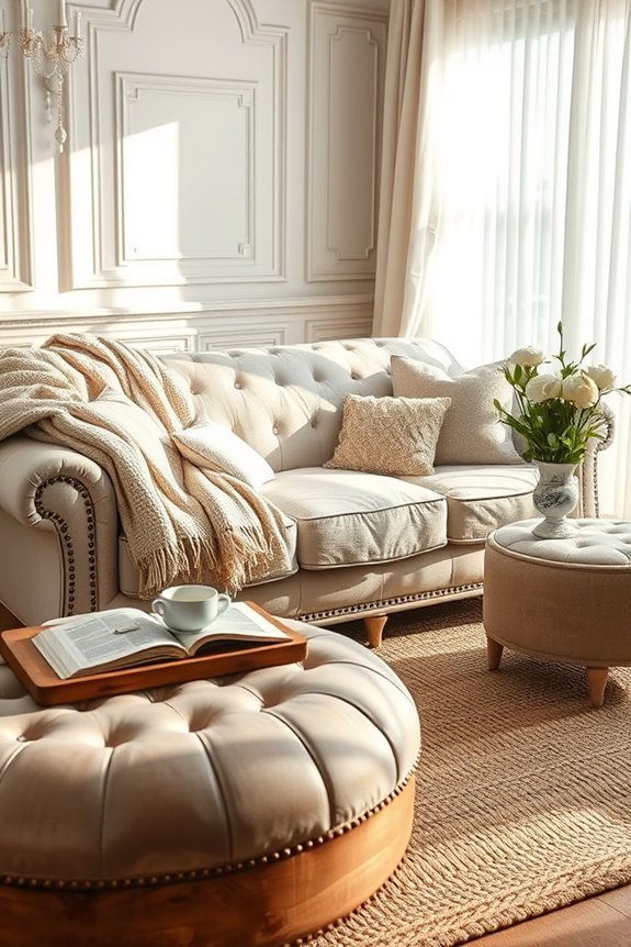 cozy blankets enhance comfort