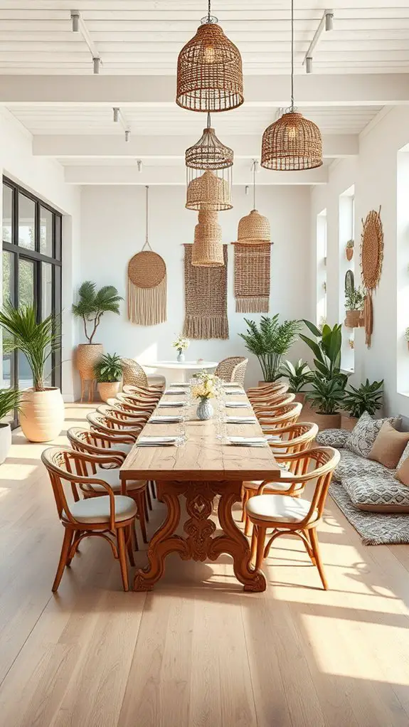 cozy bohemian dining experience