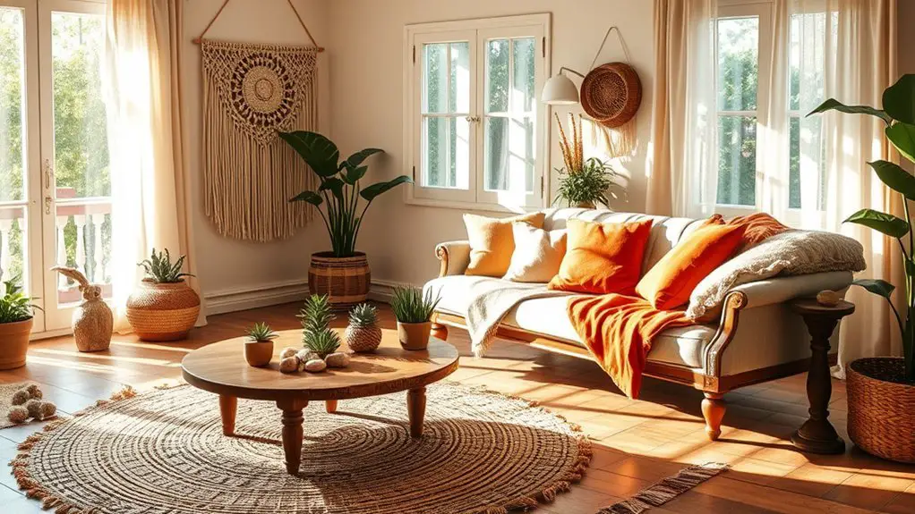 cozy bohemian living room ideas