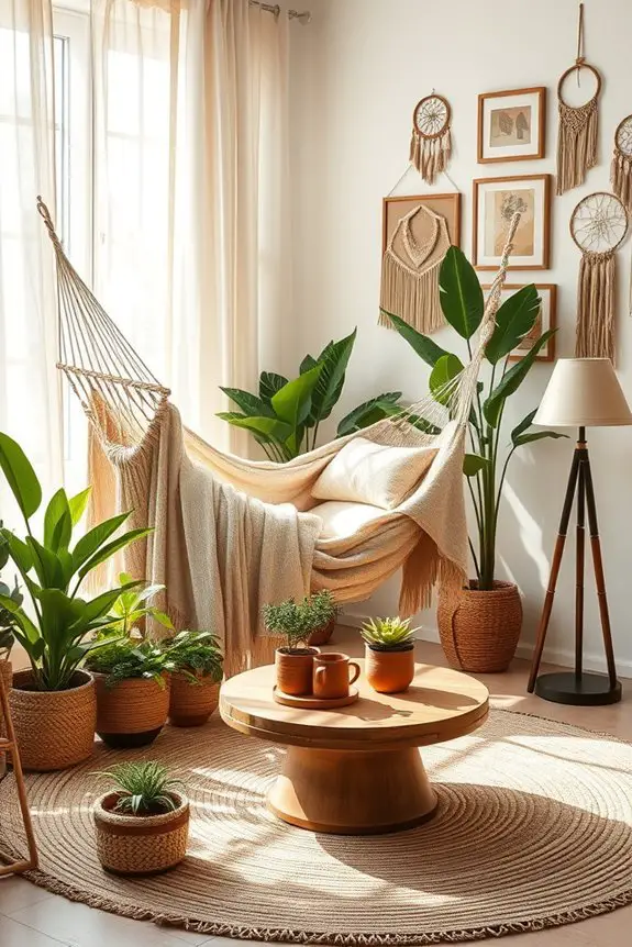 cozy boho personal retreat