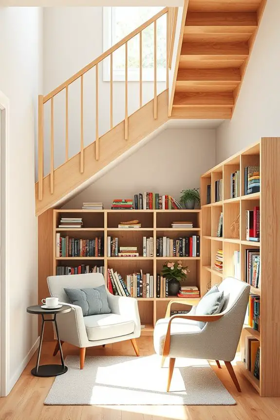 cozy book nook creation