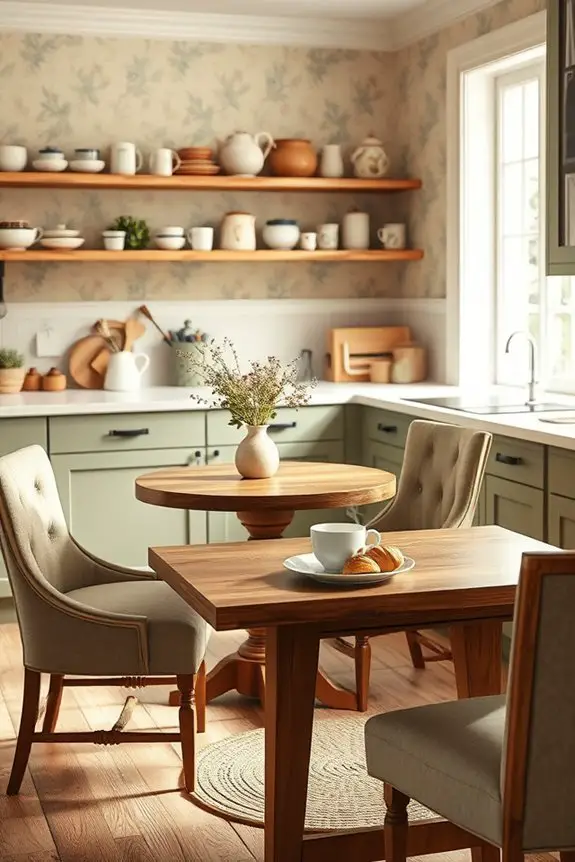 cozy breakfast nook retreat