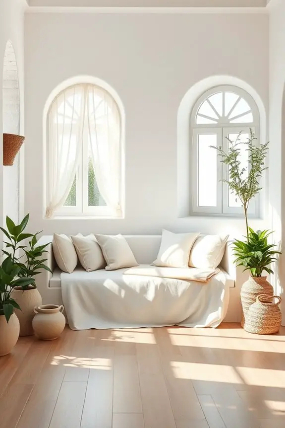 cozy built in daybeds design