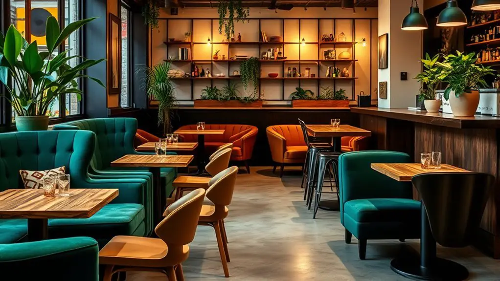 cozy cafe furniture designs
