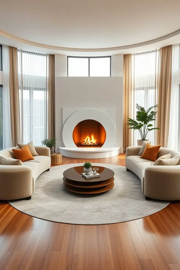 cozy centerpiece for conversation