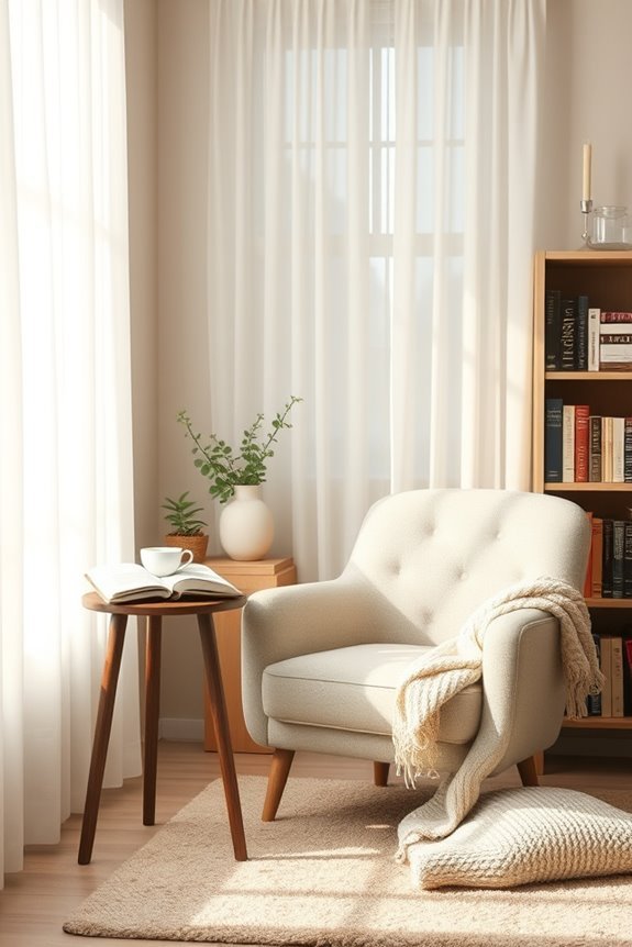 cozy chair soft cushions