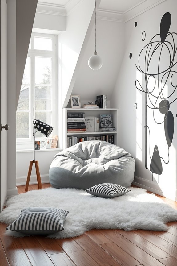 cozy children s reading corner