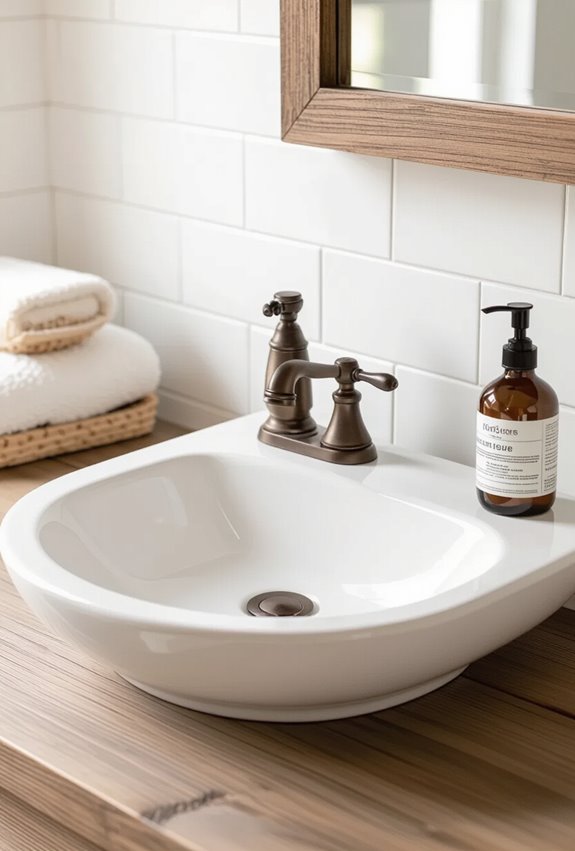 cozy compact corner sink