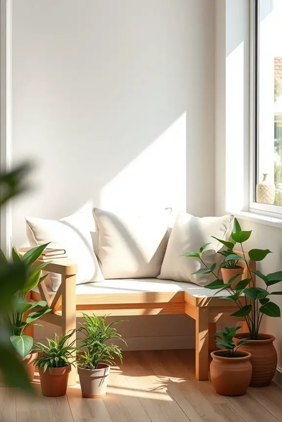 cozy corner seating solution