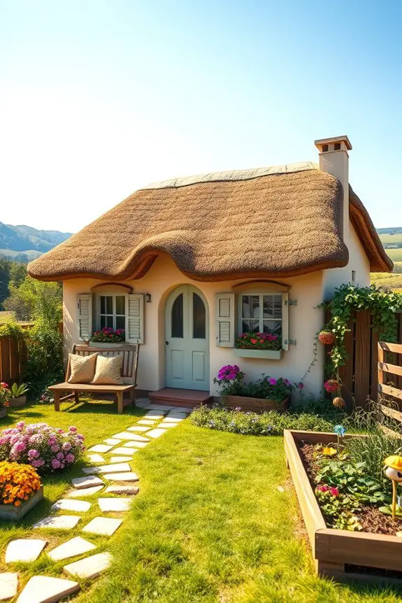 cozy cottage garden retreat