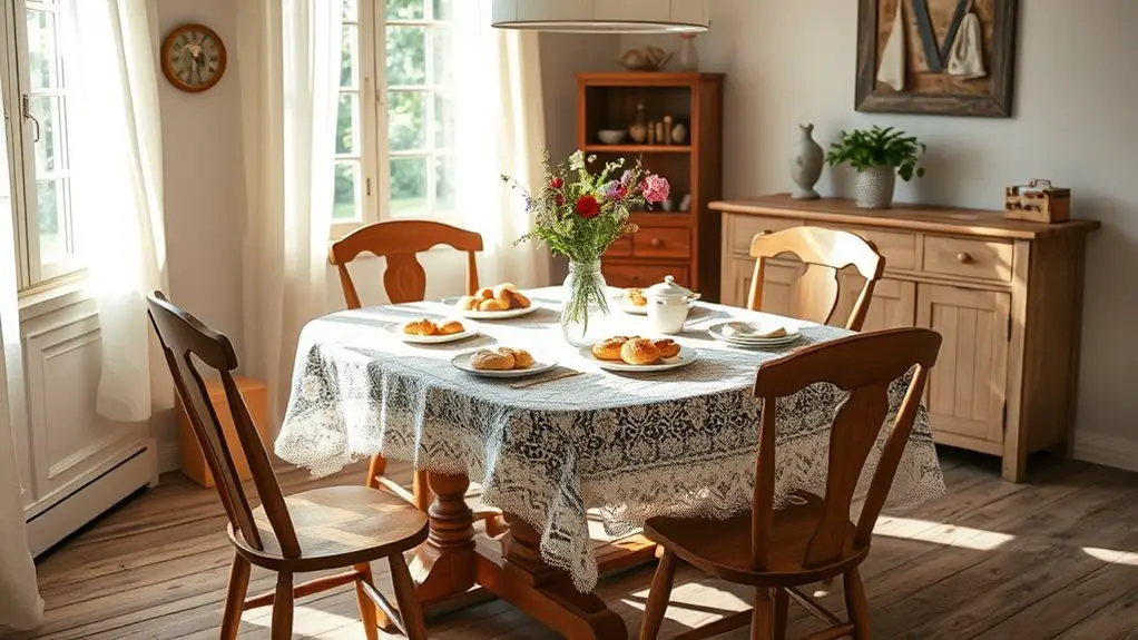 cozy cottage style dining inspiration