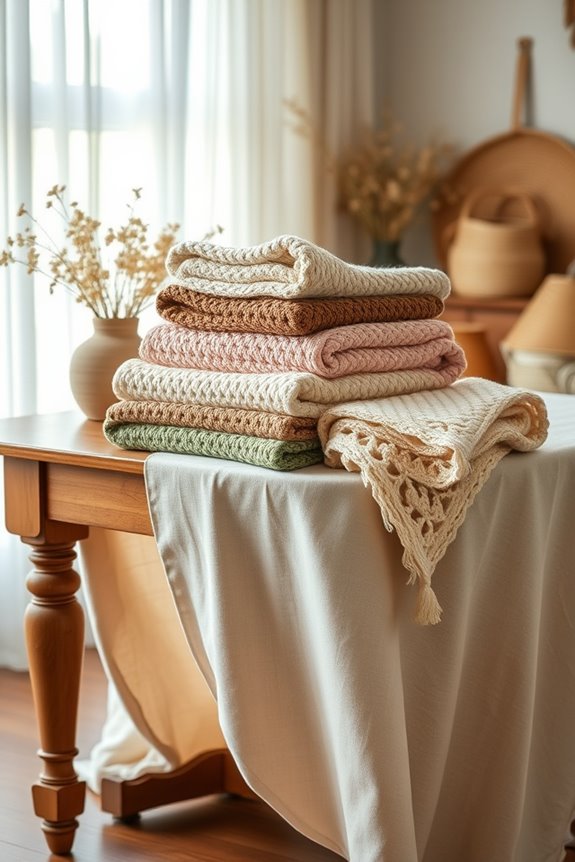 cozy crochet blankets favors