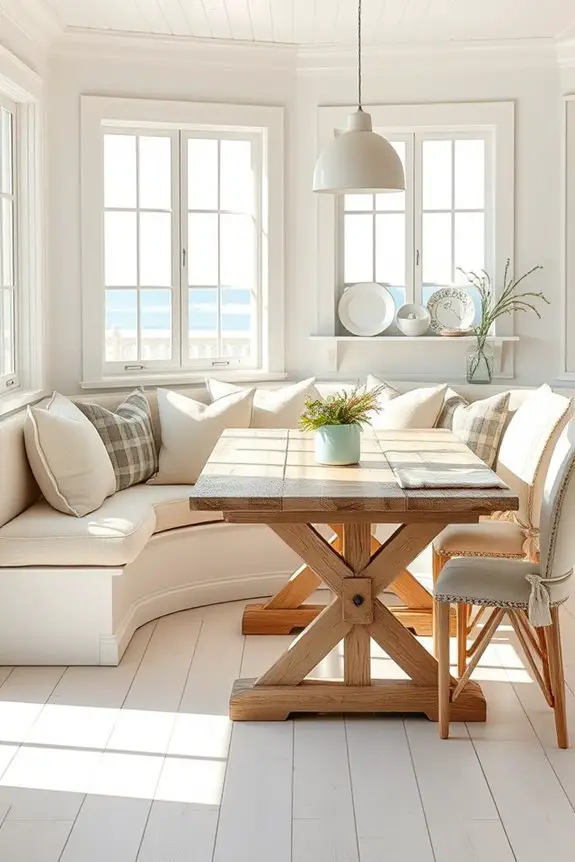 cozy custom dining nooks