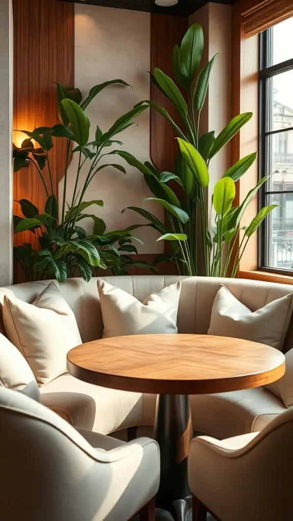 cozy dining nook experience