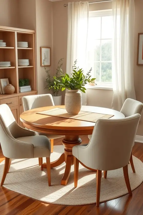 cozy dining nook retreat