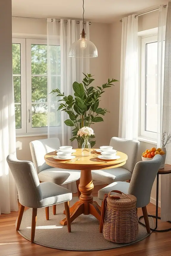 cozy dining room nooks