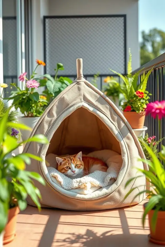cozy diy cat tents