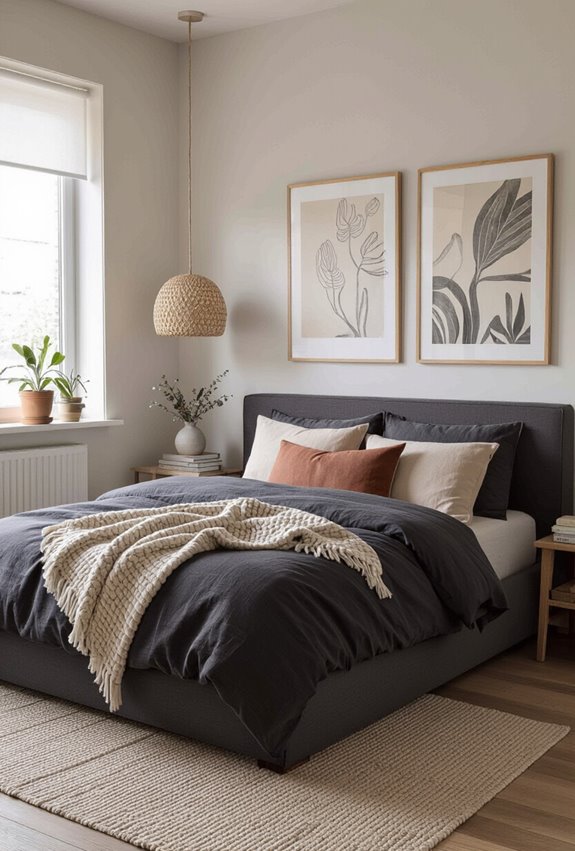 cozy durable shared boho nook