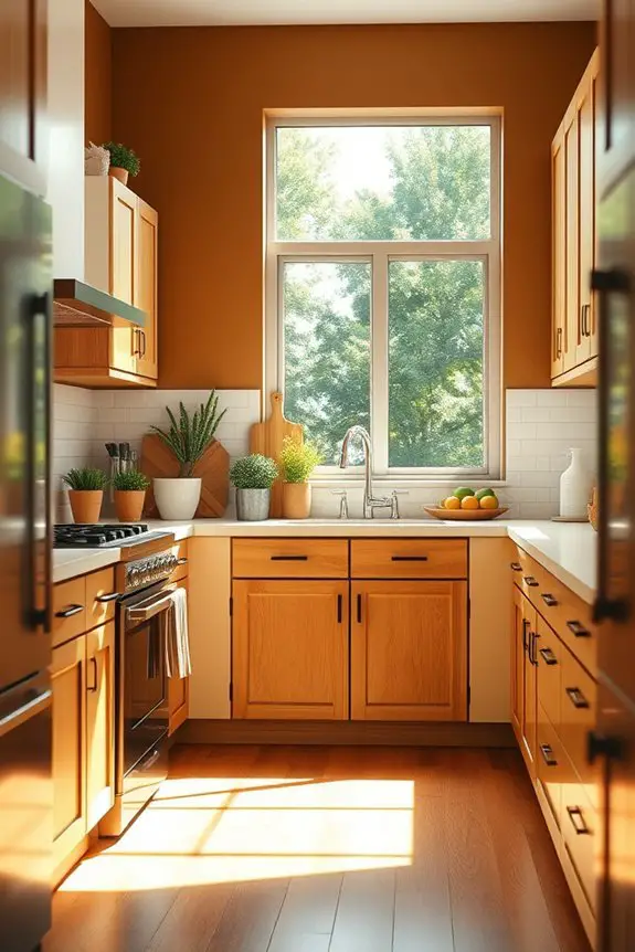 cozy earthy kitchen retreat