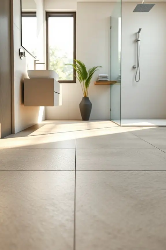 cozy efficient bathroom heating