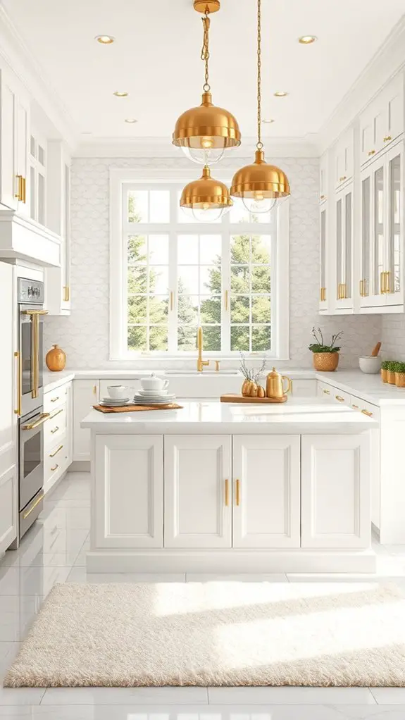 cozy elegance with gold
