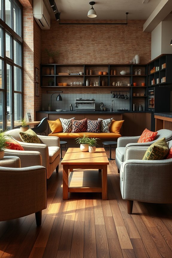 cozy ergonomic diverse seating