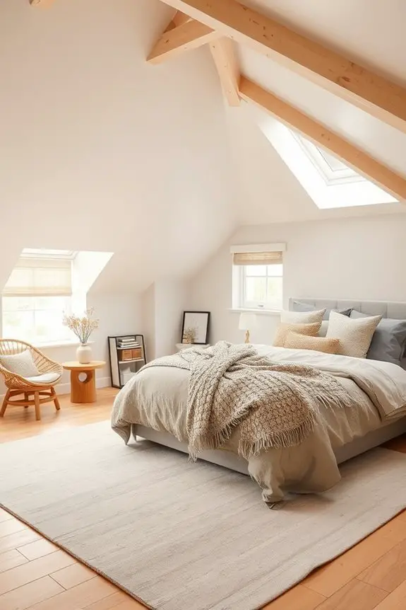 cozy fabric texture layering
