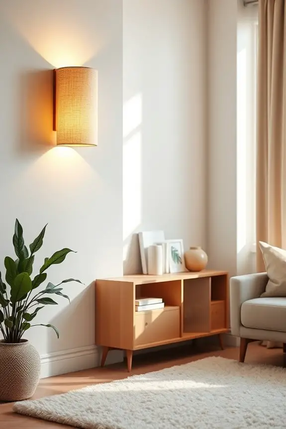 cozy fabric wall decor