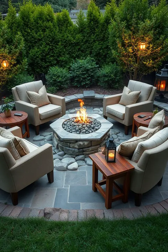 cozy fire pit gatherings
