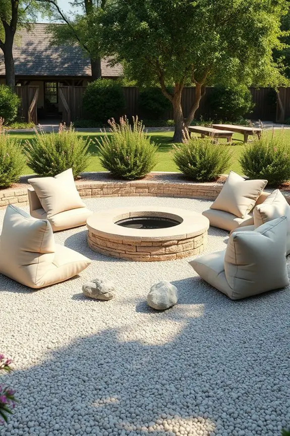 cozy fire pit gatherings