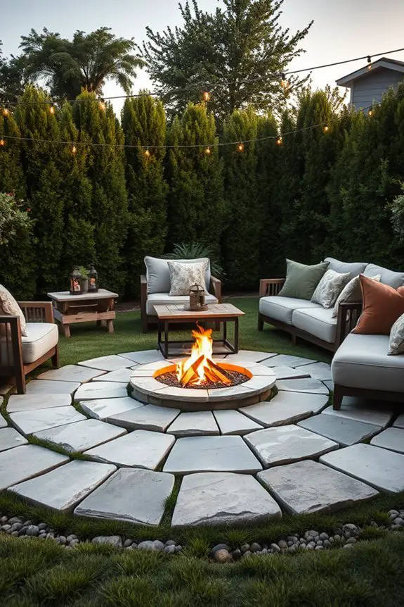 cozy fire pit gatherings