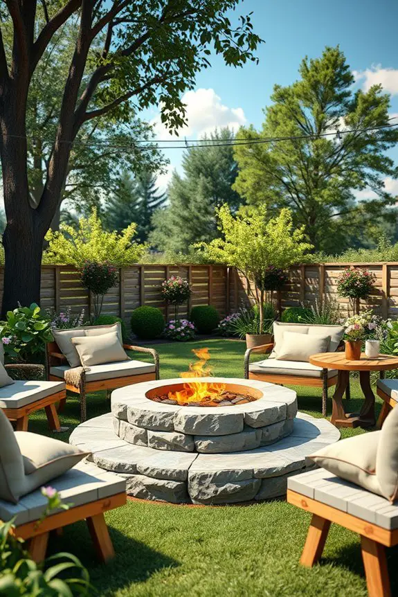 cozy fire pit safety