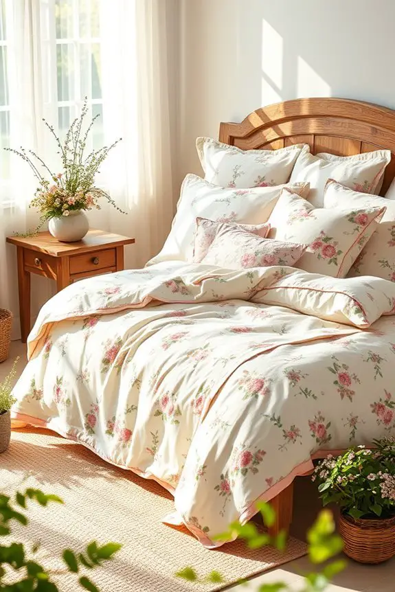 cozy floral cottage retreat