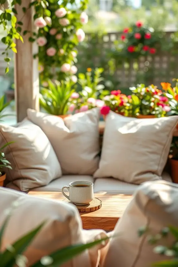cozy garden relaxation nooks