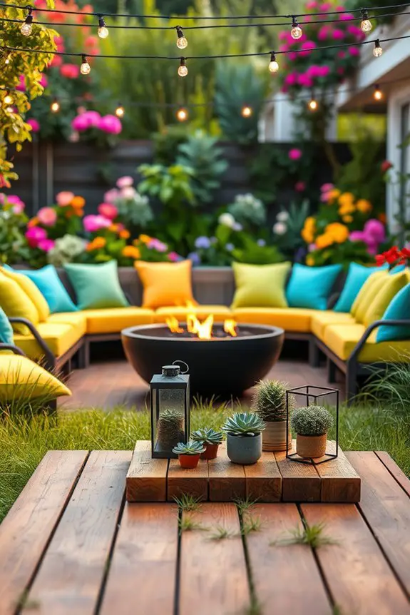 cozy gatherings around fire