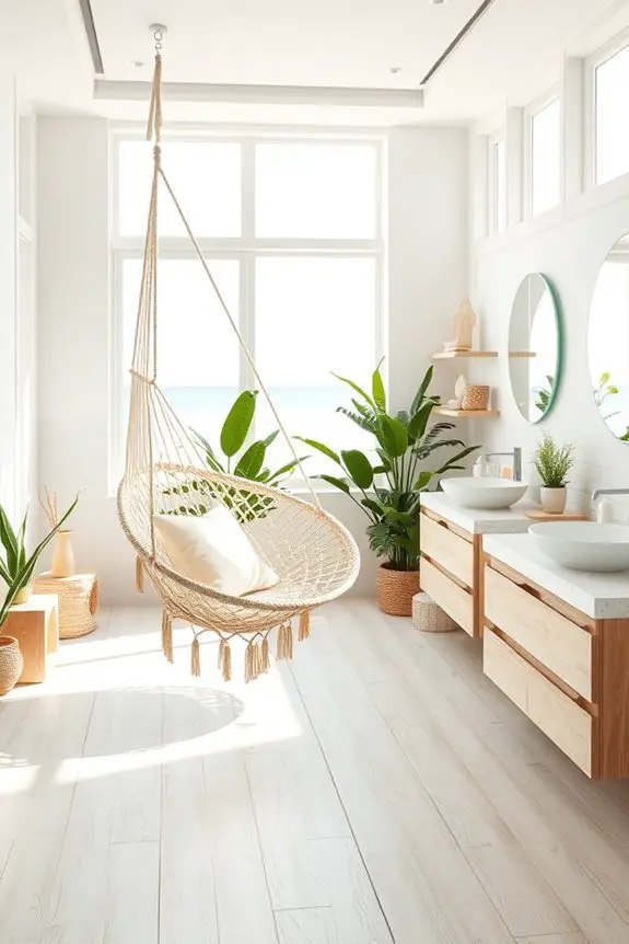 cozy hammock chair relaxation