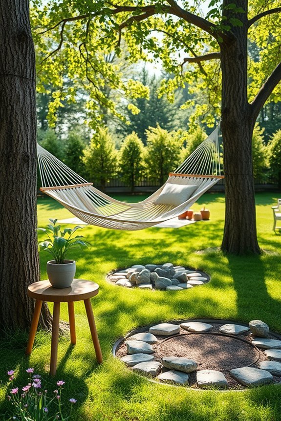 cozy hammock relaxation retreat
